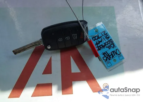 2014 Kia Sportage Lx z USA, uszkodzony, nr VIN KNDPB3AC9E7611808